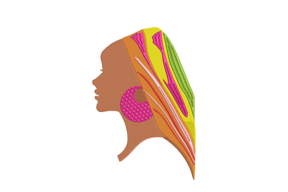 Arabian Girl Embroidery Design
