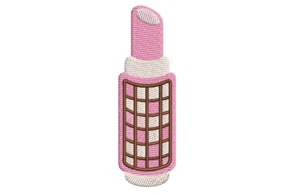 Disco Cowgirl Lipstick Embroidery Design