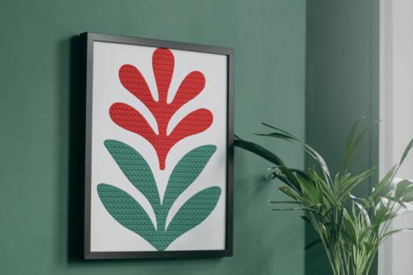 Retro Bloom Embroidery Design Digital File